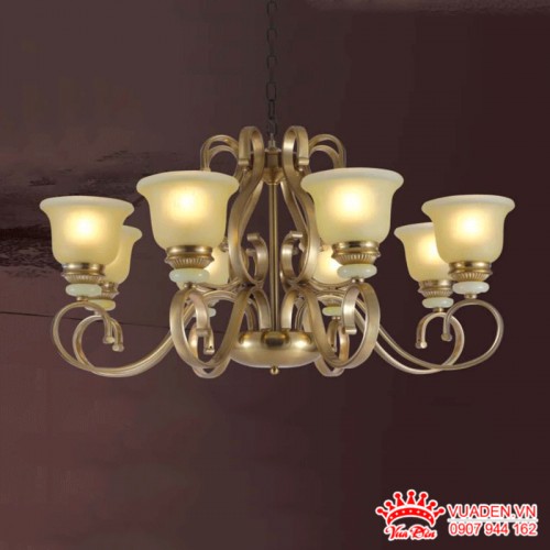 Đèn chùm thả cổ điển trang trí phòng khách, phòng ngủ sang...