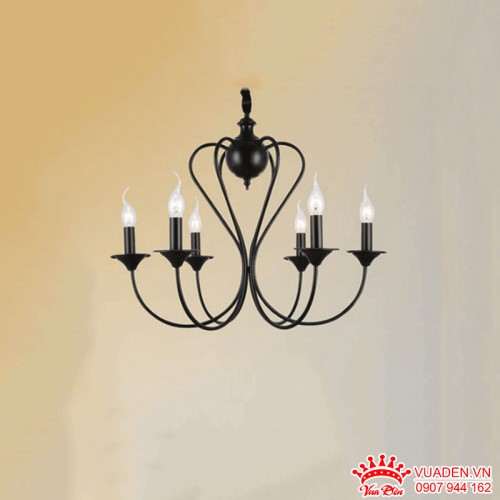 Đèn chùm nến nghệ thuật trang trí nội thất sang trọng