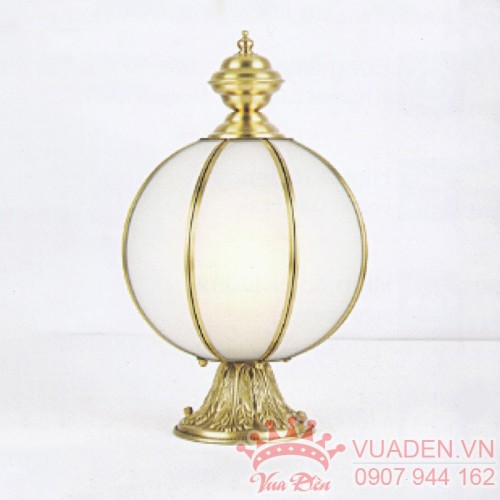 Đèn cổng đầu trụ chao tròn cao cấp