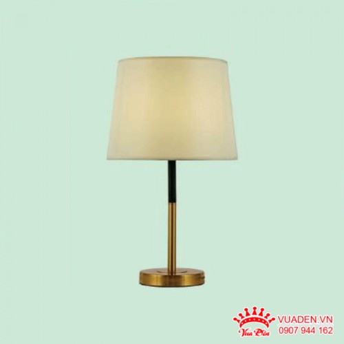 Đèn để bàn chao vải thiết kế đơn giản hiện đại