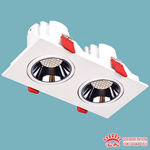 Đèn Led âm trần Spotlight chống chói mắt 1 - 2 bóng