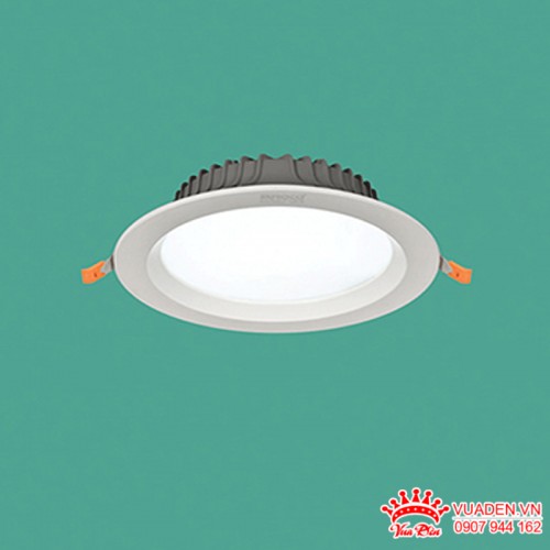 Đèn Led âm trần tròn viền trắng thiết kế đơn giản hiện...