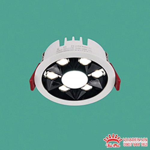 Đèn Led Downlight âm trần viền đen thiết kế hiện đại