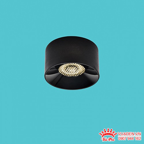 Đèn lon nổi ốp trần spotlight chống chói thiết kế màu đen