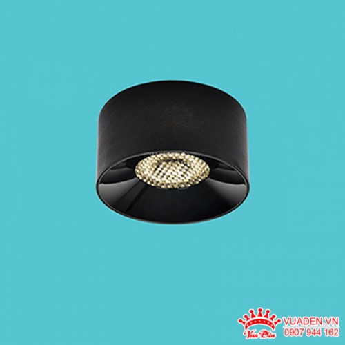 Đèn lon nổi ốp trần spotlight chống chói thiết kế màu đen