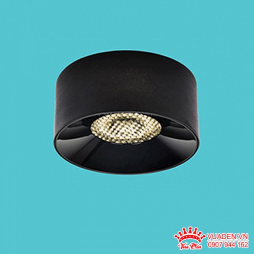 Đèn lon nổi ốp trần spotlight chống chói thiết kế màu đen