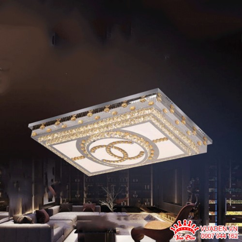 Đèn mâm áp trần thiết kế hiện đại