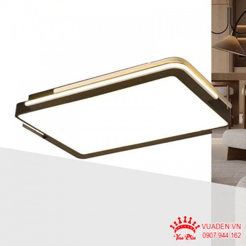 Đèn mâm Led chữ nhật kiểu dáng đơn giản hiện đại