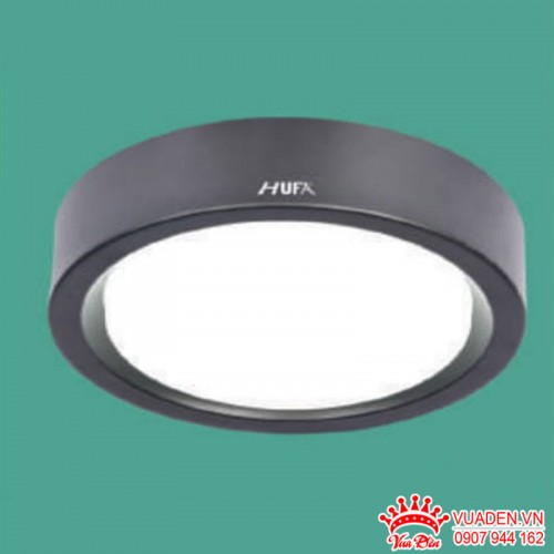 Đèn ốp nổi tròn viền đen 2 chế độ sáng