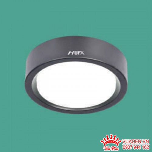 Đèn ốp nổi tròn viền đen 2 chế độ sáng