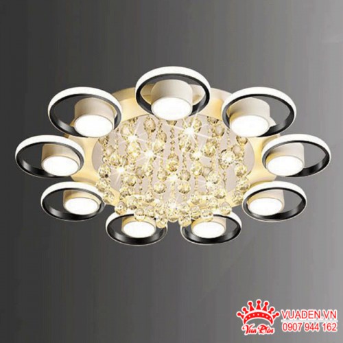 Đèn ốp trần Mica thiết kế kết hợp của hiện đại và cổ điển độc đáo mà sang trọng