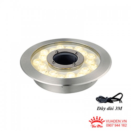 Đèn pha led chuyên sử dụng đặt dưới nước và trên bờ ánh sáng vàng