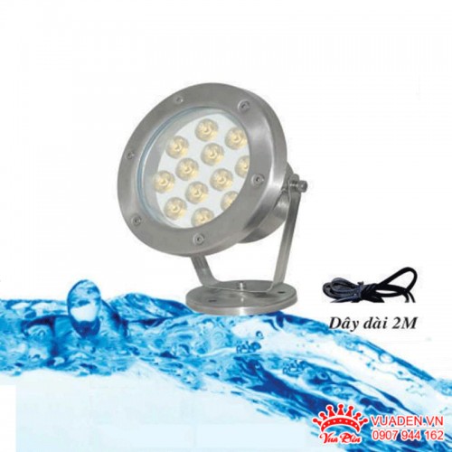 Đèn pha led sử dụng đặt dưới nước và trên bờ vàng