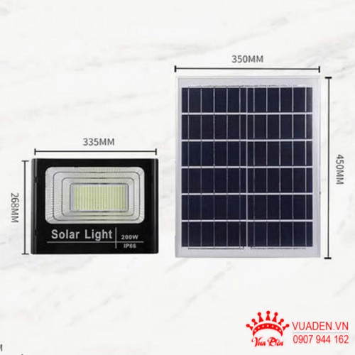 Đèn pha năng lượng mặt trời LED 200W