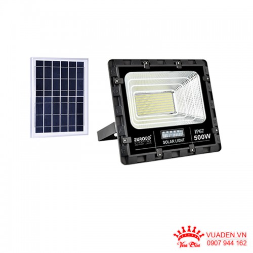 Đèn Pha năng lượng mặt trời Led 500W cảm biến ánh sáng