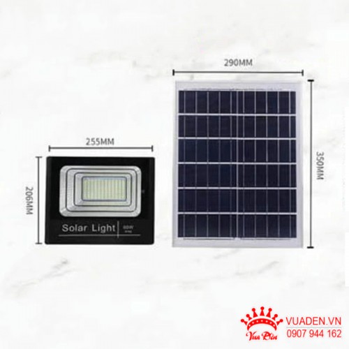 Đèn pha năng lượng mặt trời LED 60W