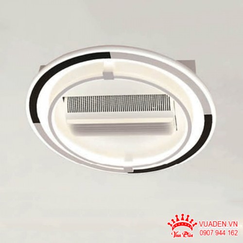 Đèn quạt ốp trần hình tròn- vuông trang trí và quạt mát tiện...