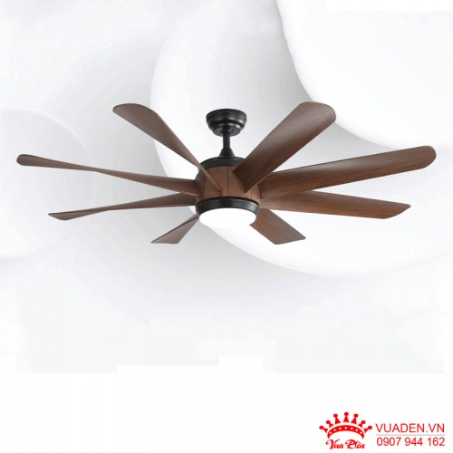 Đèn quạt trần 8 cánh hiện đại