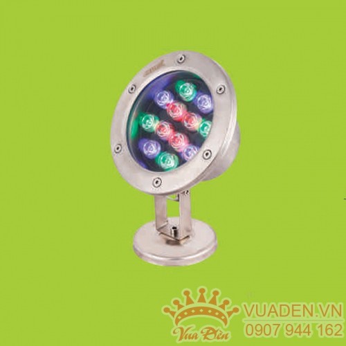 Đèn rọi ngồi âm hồ nước đổi màu