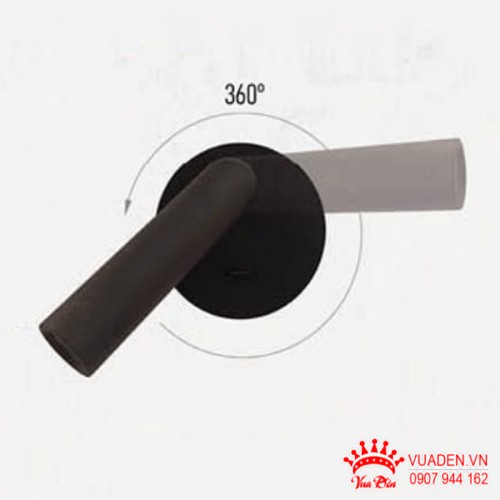 Đèn rọi tranh thiết kế nhỏ gọn có thể xoay 360°