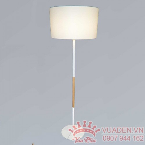 Đèn sàn hiện đại chao vải cứng trang trí căn hộ đẹp