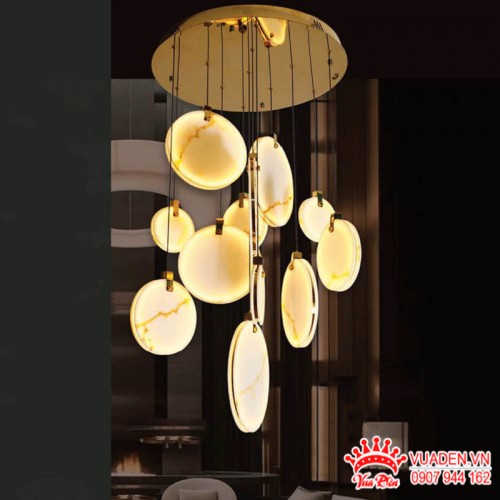 Đèn thả chất liệu đá cao cấp thiết kế sang trọng ấn tượng