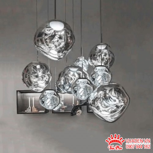 Đèn thả đơn trang trí thiết kế nhiều màu đẹp mắt