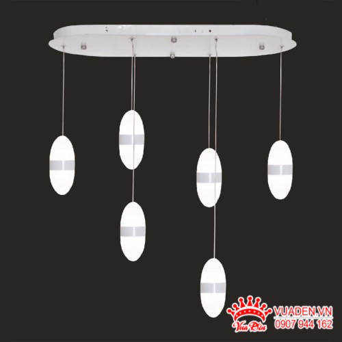 Đèn thả Led 6 bóng hình bầu dục