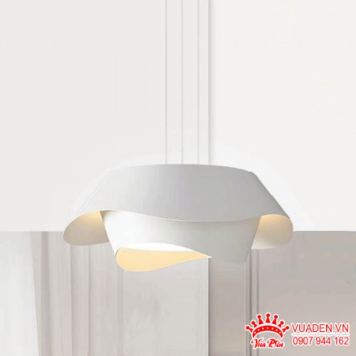 Đèn thả Mica trang trí bàn ăn hiện đại