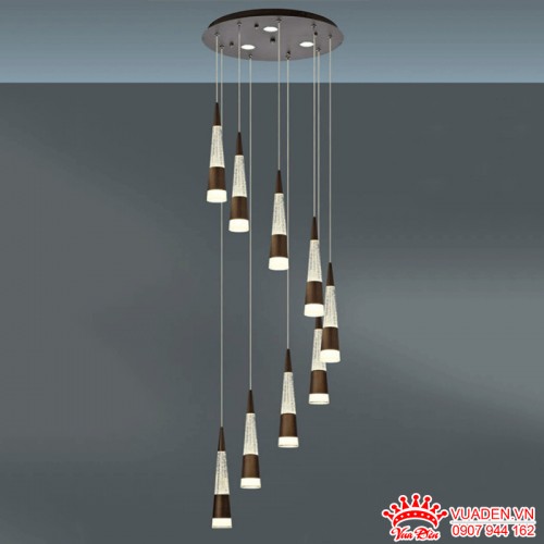 Đèn thả thông tầng thiết kế hiện đại ấn tượng