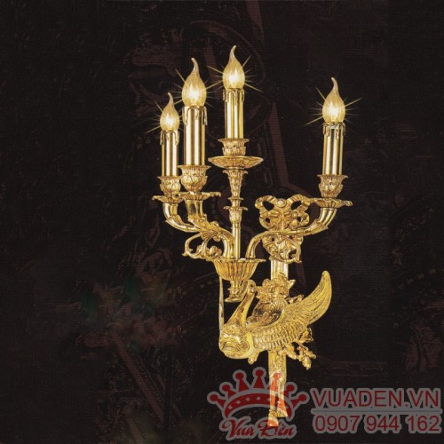 Đèn vách đồng phong cách Classic trang trí hành lang đẹp