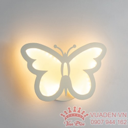 Đèn vách thiết kế hình chú bướm đáng yệu